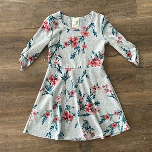 Floral Girls Dress Size 7